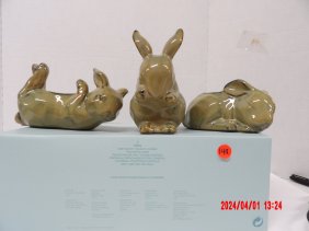 PartyLite P8046 Baby Bunny Tealight Holders