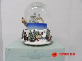 PartyLite P7922 Old World Village Tealight Globe