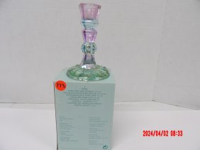 PartyLite Mardi Gras Taper Holder 5"