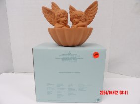 PartyLite P8020 Terra Cotta Angel Sconce