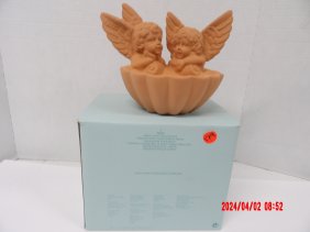 PartyLite P8020 Terra Cotta Angel Sconce