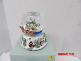 PartyLite P7922 Old World Village Tealight Globe