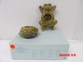 PartyLite P7599 Floating Frogs