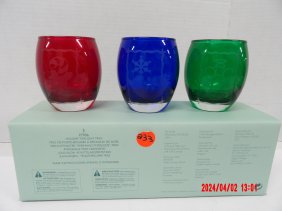 PartyLite P7906 Holiday Tealight Trio