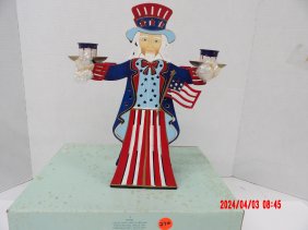 PartyLite P7741 Uncle Sam Candle Holder