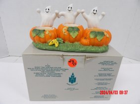 PartyLite P7262 Ghost Trio Tealight Holder