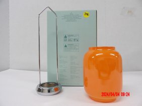 PartyLite P7936  2 tangerine tealite