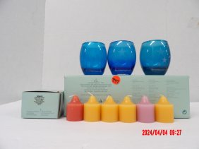 PartyLite p7906 Holiday Tealight Trio