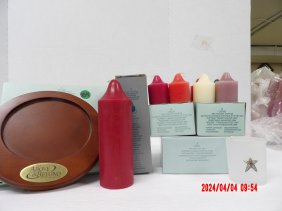 PartyLite (LOT OF 3) P7638C Angel Hope Base