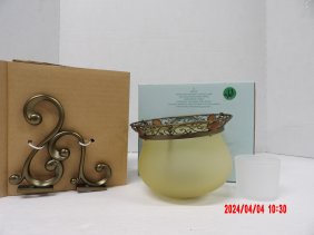 PartyLite P7674 Paris Retro Hanging Candle Lamp