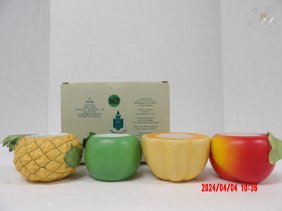 PartyLite P7149 (4) Fruit splash set