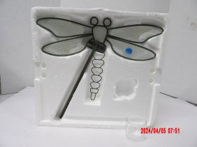 PartyLite P7561Dragonfly with stake for garden