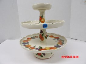 PartyLite    3 tier serving tray stand