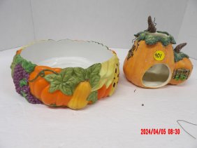 PartyLite P7409 Harvest 3 wick tray