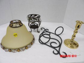 PartyLite P7798 Retro Paris Tealite lamp