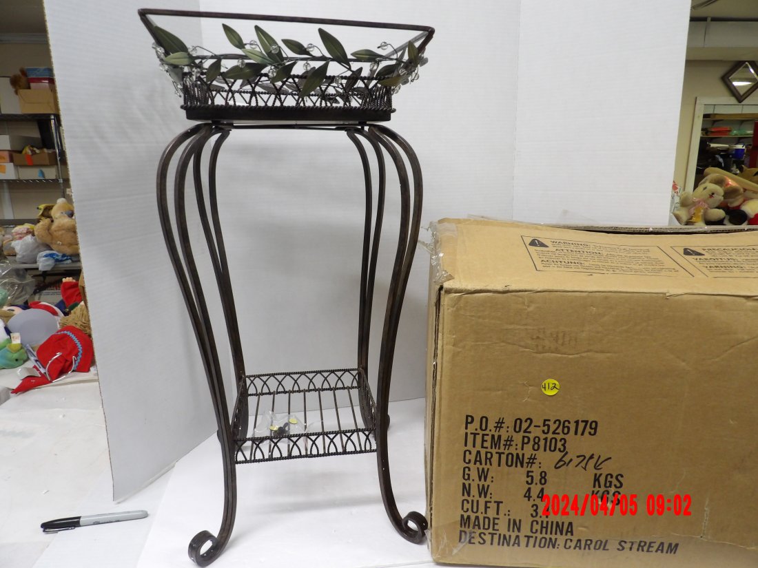 PartyLite P8103 Garden Lites Candle Stand: PartyLite P8103 Garden Lites Candle Stand 24.5x14x14.5