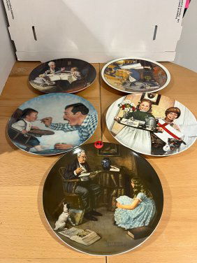 Norman Rockwell Plates - P6