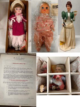 4 Vintage Dolls