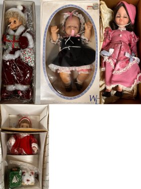 4 Vintage Dolls