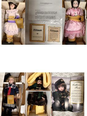 4 Vintage Dolls