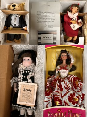 4 Vintage Dolls