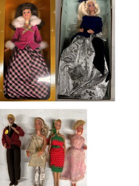 3 Vintage Dolls