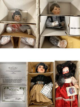 4 Vintage Dolls