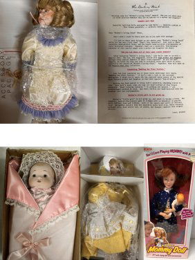 4 Vintage Dolls