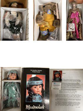 4 Vintage Dolls