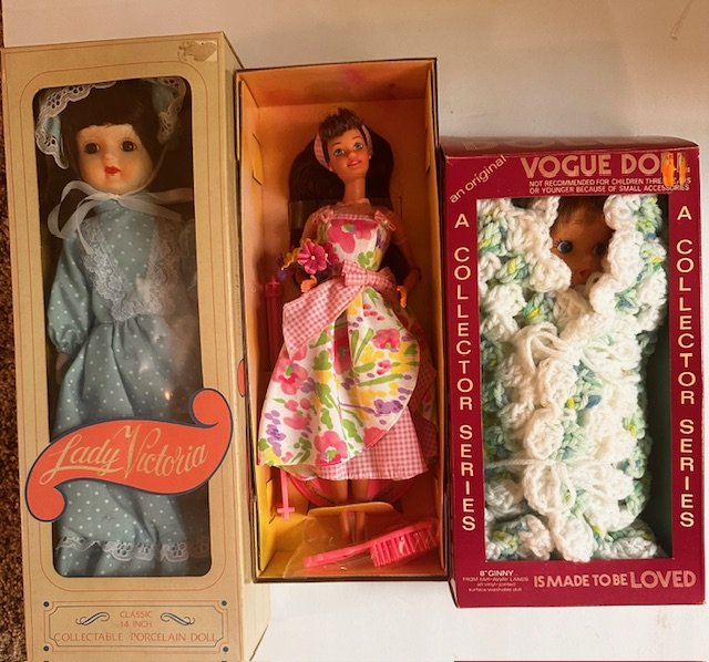 Assortment of 3 Vintage Dolls (1 of 1)