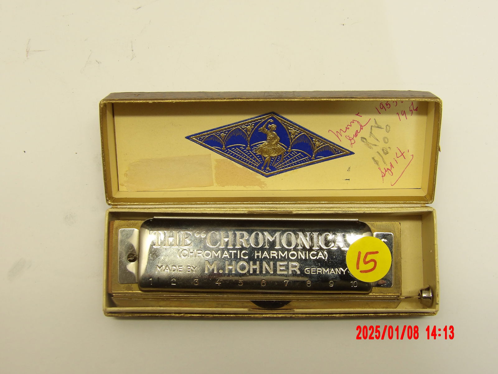 Vintage Chromatic Harmonica (1 of 2)