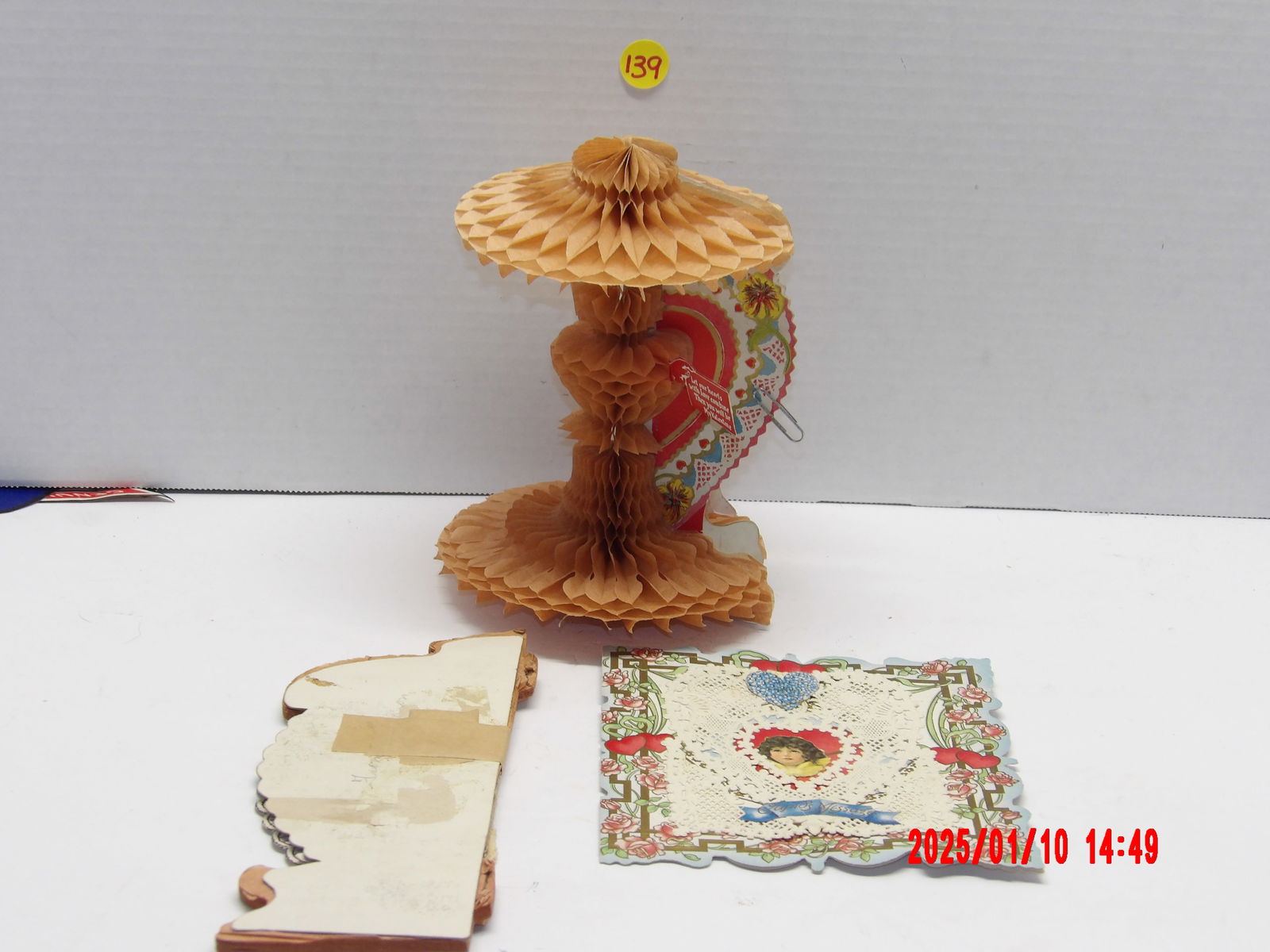 3 PC Assorted Vintage Victorian Valentines (1 of 2)