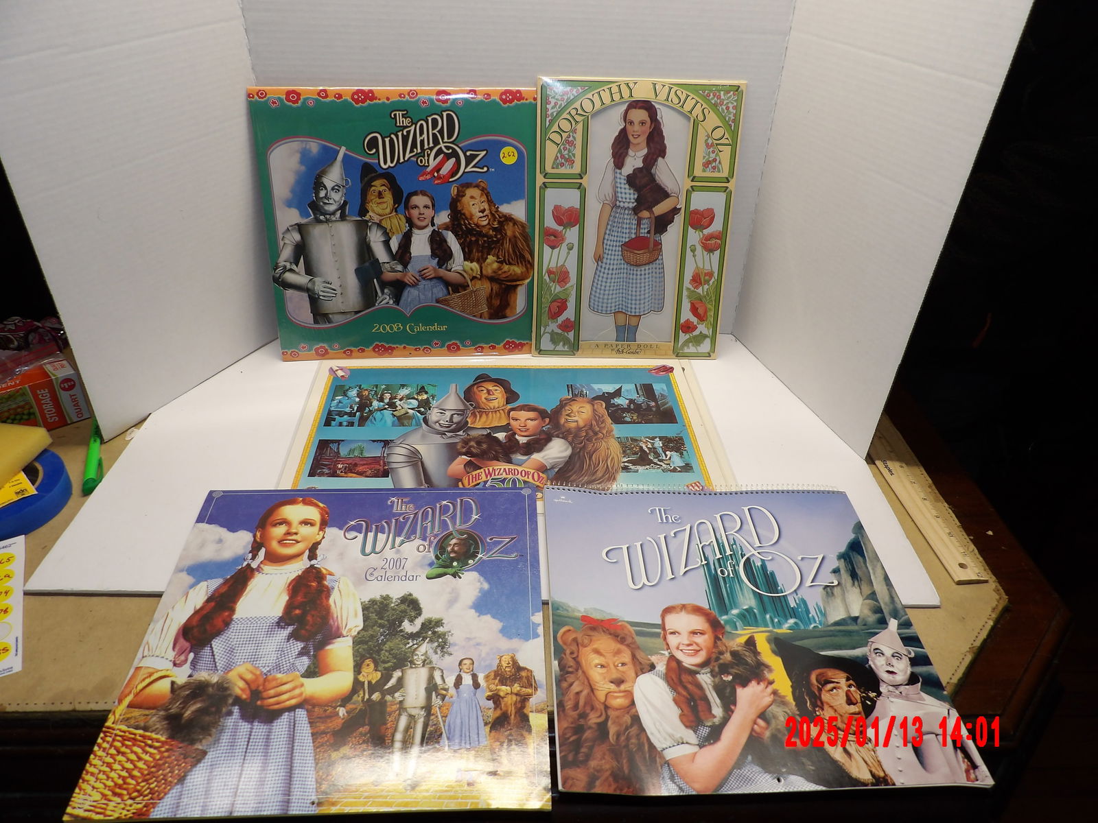 5 Pc Assorted Vintage Collection of Wizard of the Oz Books (1 of 1)