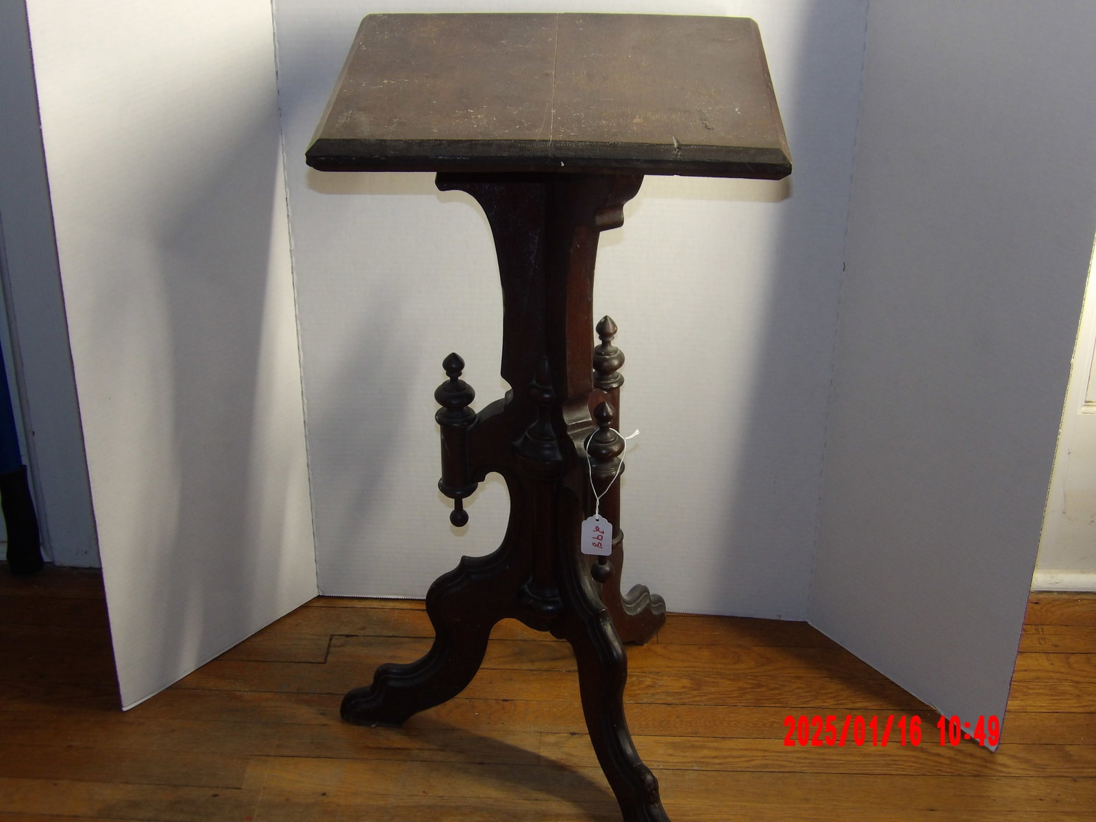Parlor Side Table: -