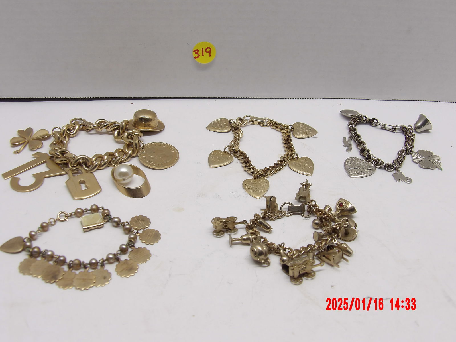 Costume Charm Bracelets: -