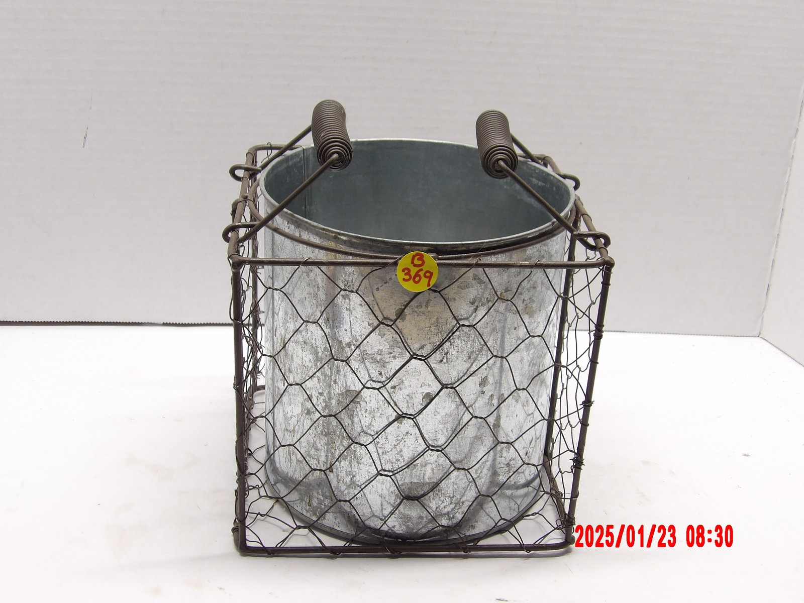 By Chemin De Campagne: Serves as a planter, storage container, or unique centerpiece for home decor.