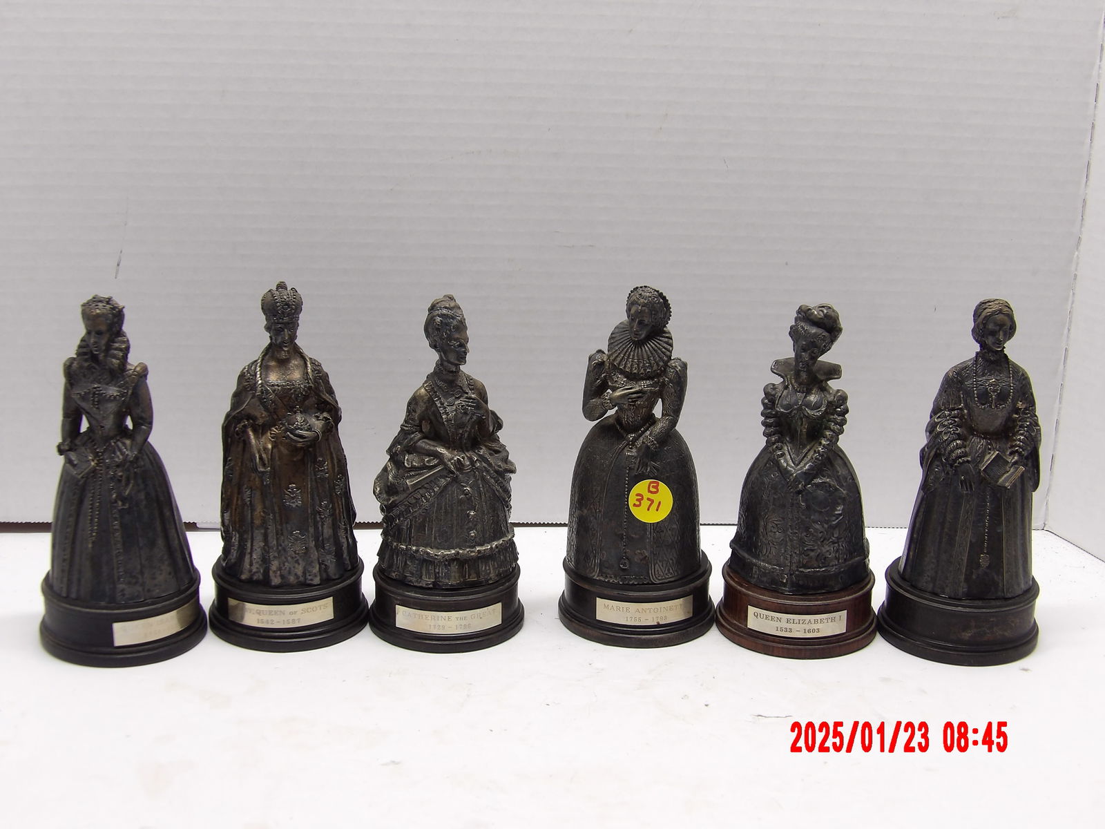 Vintage Gorham Silver Plated Bell Complete Set of 6 (1 of 1)