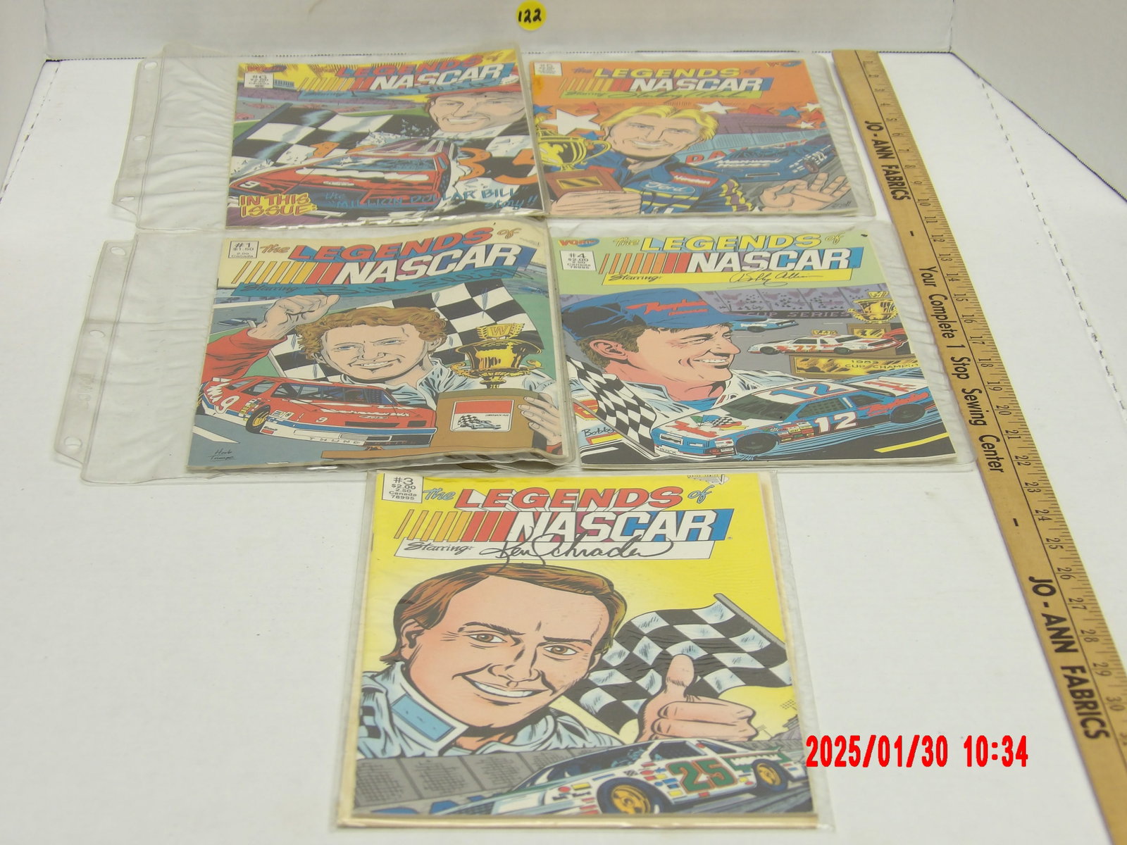 The Legends of NASCAR Comic Book Collection – Limited Edition Racing Series: This collection of "The Legends of NASCAR" comic books celebrates the greatest drivers in NASCAR history through vivid illustrations and storytelling. Published as part of a limited-edition series, th