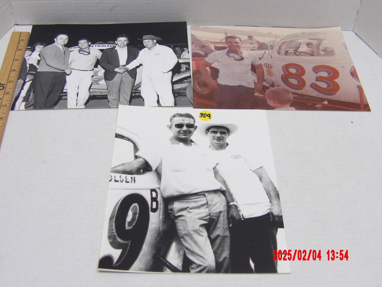 PHOTOS OF JACKIE MCLAUGHLIN: This collection of photographs is a priceless glimpse into the golden era of stock car racing, capturing race wins, evolving car designs, and the deep connection between drivers and fans. It reflects 