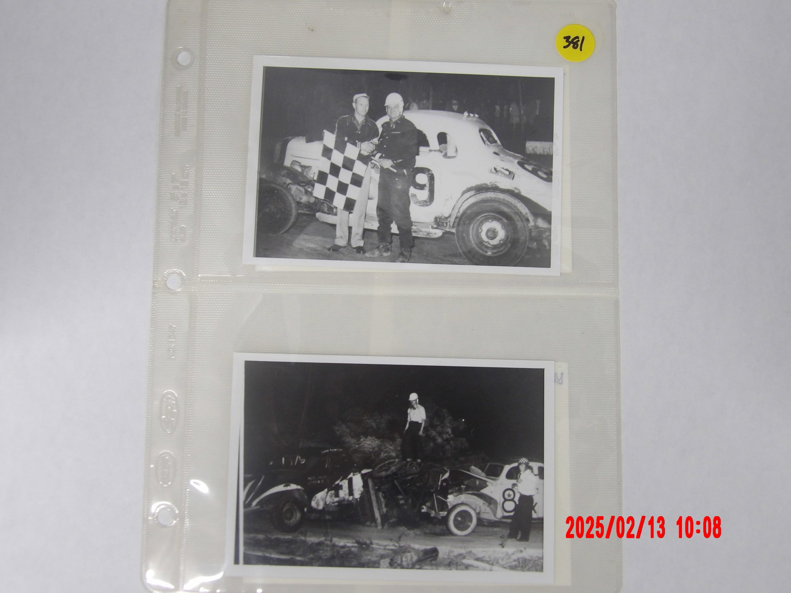 HISTORIC PHOTO COLLECTION OF ALCYON SPEEDWAY FEATURING Bud Olsen, Jackie McLaughlin, Al Tasnady: 52 photos featuring: Richard Petty, Plym, Sal Moschella, Bill Wilson, Tony Del, Bill Smashey, Herman, Fred Mears, Lou Mood, Chick Dinatalie, Don Stump, Stan Still, Ben "Popcorn" Lewis, Jack Hart, Bill