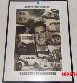 Framed Jackie McLaughlin Tribute Collage – Gone But Not Forgotten