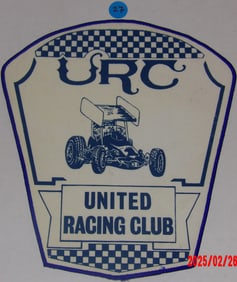 Vintage United Racing Club (URC) Embroidered Patch – Sprint Car Racing