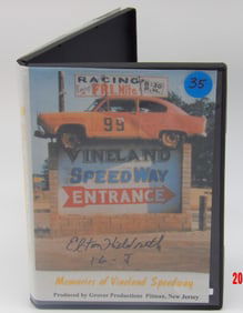 Memories of Vineland Speedway – Documentary DVD (Signed by Elton Hildreth)