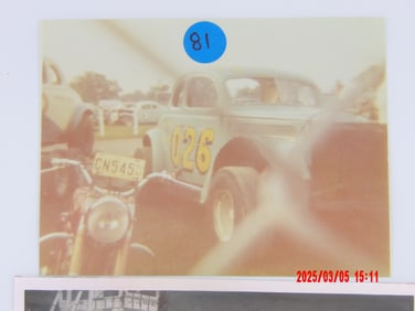 Two Vintage B&W Photos of Jackie McLaughlin