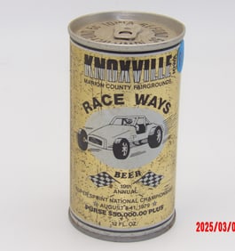 Vintage 1979 Knoxville Raceways Beer Can – 19th Annual Super Sprint National Championship