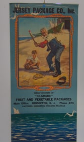 Jersey Package Co. Vintage Advertising Poster – "Sock It Gramp!"