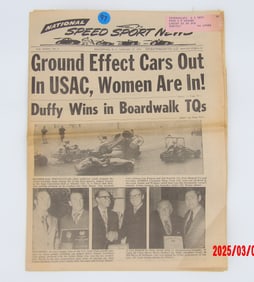 Vintage National Speed Sport Newspapers (4)