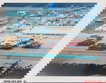 Vintage 1962 Allentown Fairgrounds Race Stock Car Line-Up