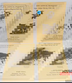 Super Midget Racing Club Annual Banquet Programs (1979–1983)