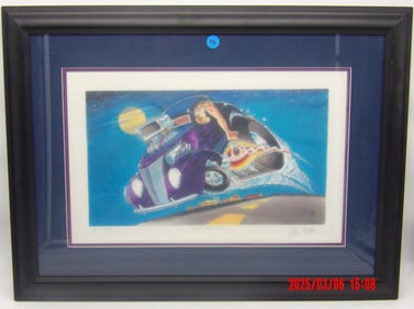 "Full Time Rod" Limited Edition Hot Rod Art Print by Thom Sansoucie (#231/650)